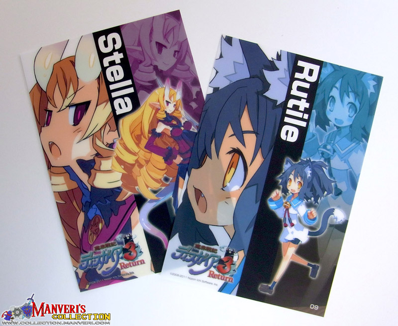 Disgaea 3: Absence of Detention Clear Cards