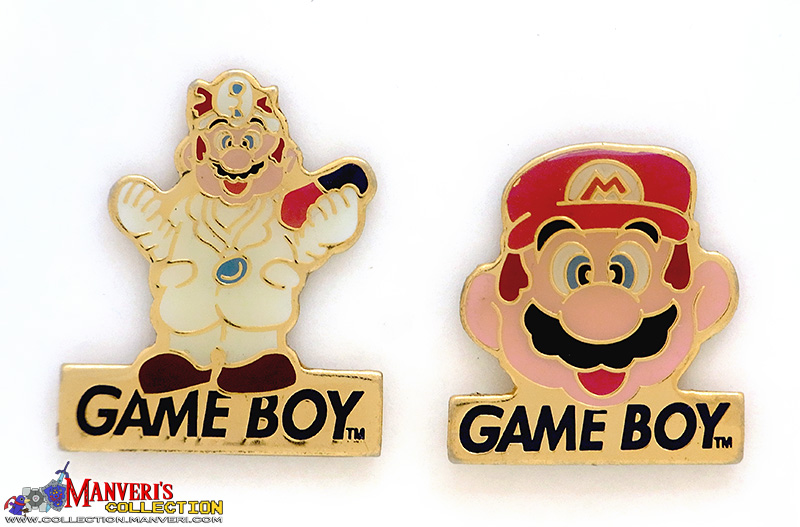 Mario Game Boy Pins