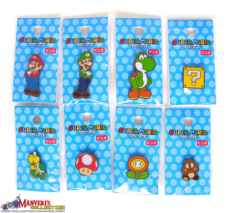Super Mario Pin Set