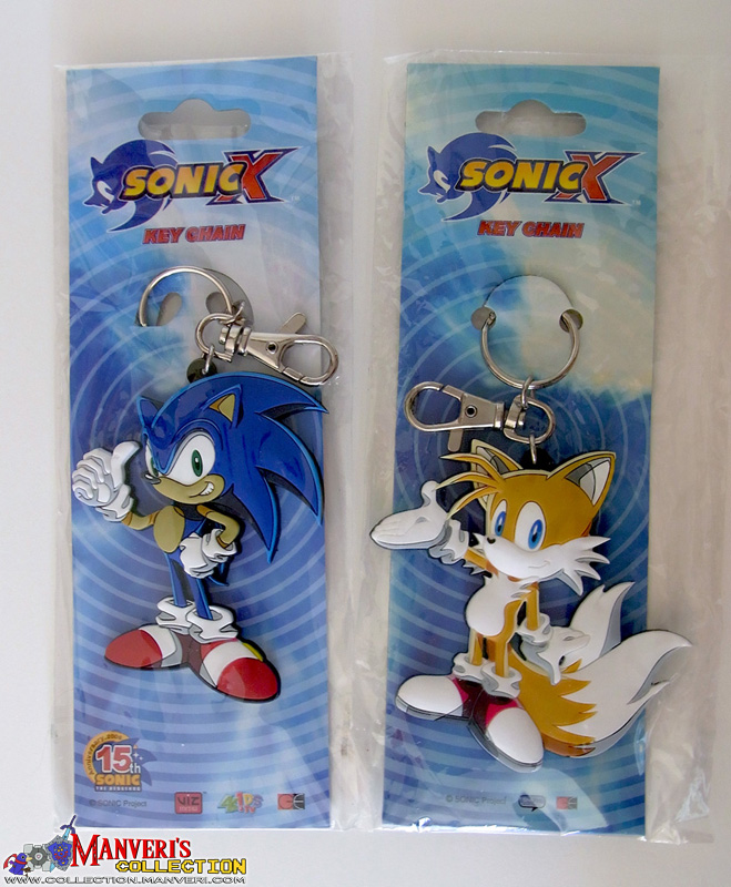 Sonic X Rubber Keychains