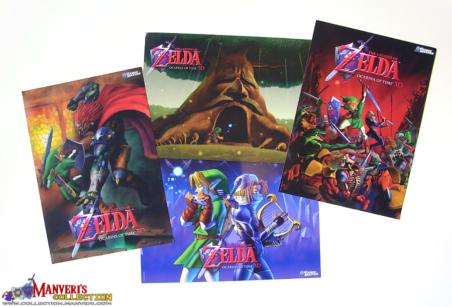Ocarina of Time 3D A4 Cards