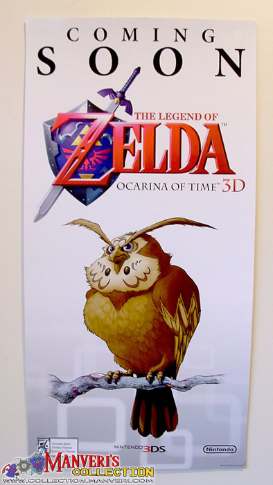 The Legend of Zelda Ocarina of Time 3DS Premium POSTER MADE IN USA - ZELO08