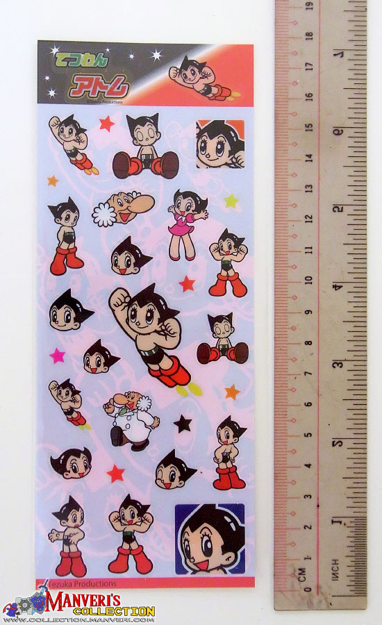 Astro Boy Clear Stickers