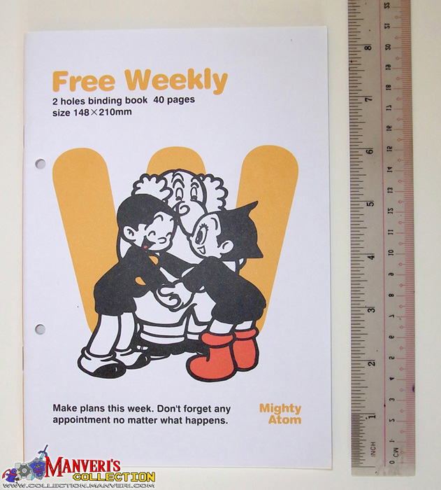 Astro Boy Free Weekly Notebook