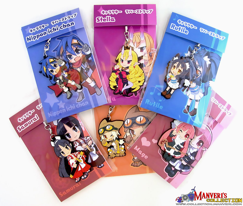 Nippon Ichi Character Rubber Straps Vol. 3