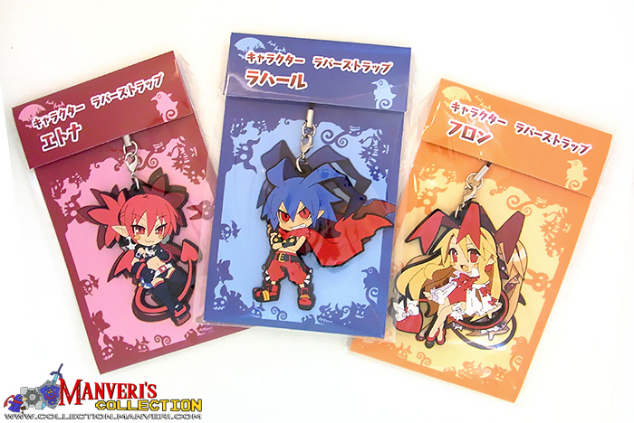 Nippon Ichi Character Rubber Straps Vol. 6