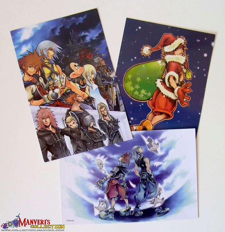 Kingdom Hearts Re: Chain of Memories Postcards