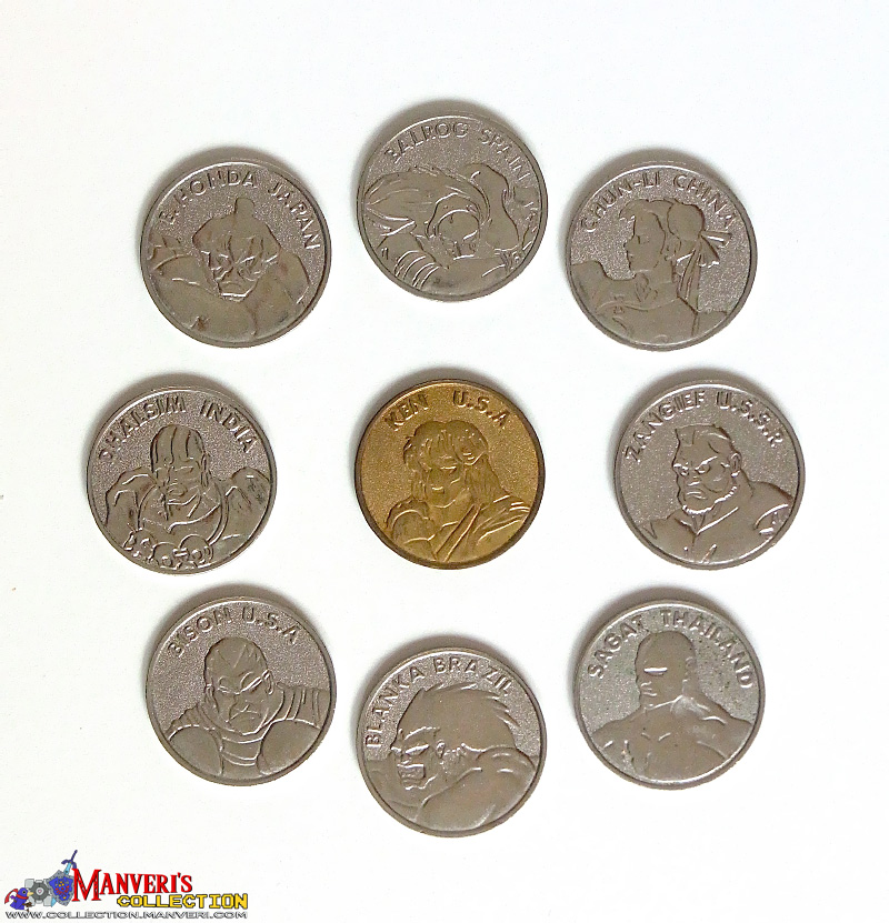 Street Fighter II: Champion Edition Coins