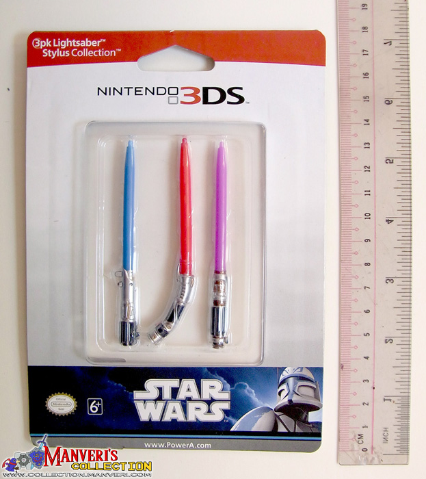 3DS 3 Pack Lightsaber Stylus Collection