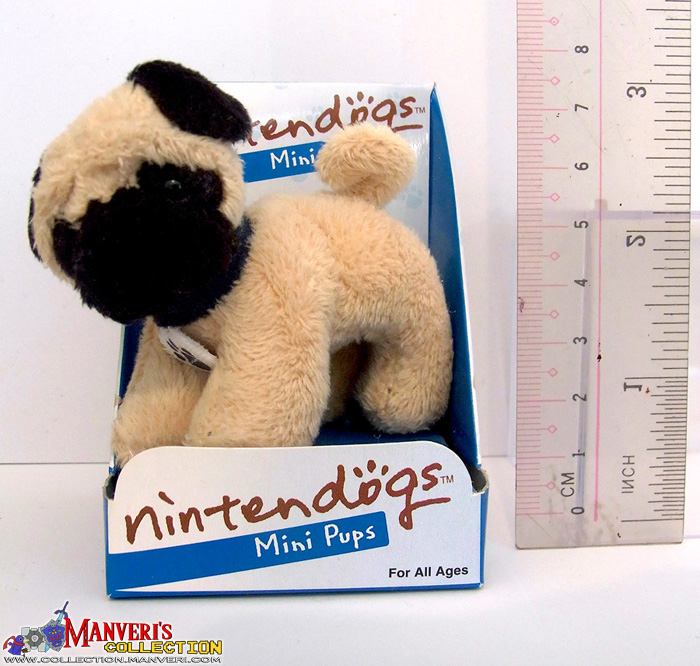 Nintendogs Mini Pups Pug Plush