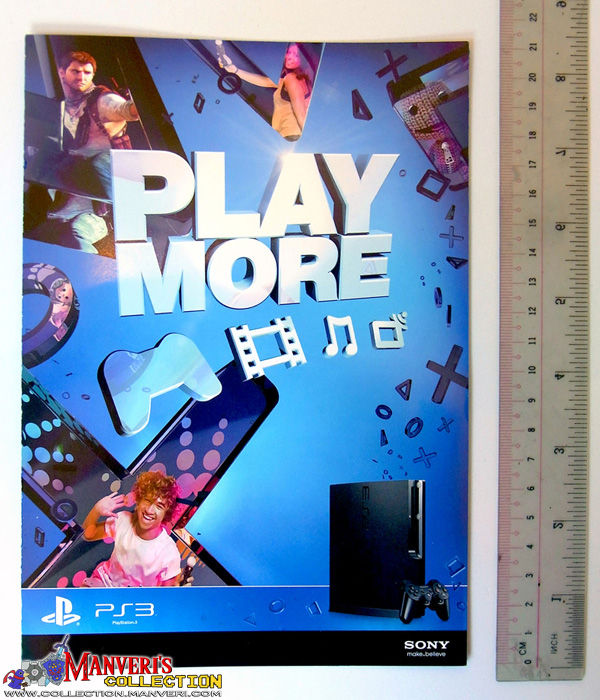 'Play More' PS3 Leaflet