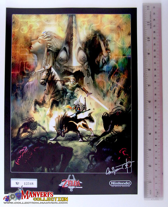 Poster Foundry The Legend Of Zelda Twilight Princess Link Video Game Gaming  Framed On Paper Print